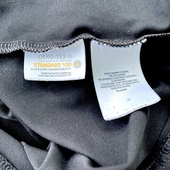 Lands’ End School Uniform Rapid Dry Polo - Black - Size Large - Picture 7 of 10